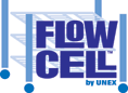 FlowCell Unex Mobile Carton Flow Logo