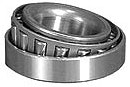 outer race and tapered cone assembly on tapered bearings