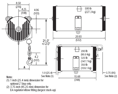 Balancer Specification Drawing