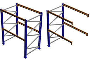 Mecalux Seismic Rack&#44; Complete Racks