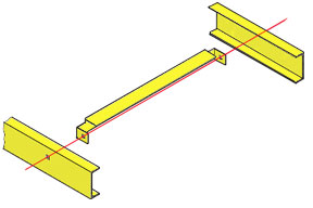 pallet rack beam tie