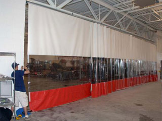 Vinyl Curtain Walls Plastic Curtain Wall Goff S