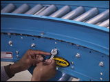 How to Adjust the Drive Pressure on an LRC Conveyor