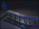 Flexible Power Roller Conveyors