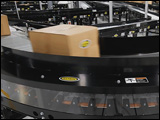 Hytrol SBC Curved Belt Conveyor