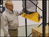 Pick Module Safety Gates with Netting