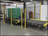 Conveyor Turntable Automated Stretch Wrapper