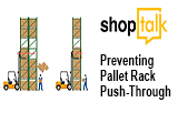 Preventing Pallet Rack Push-Through