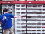 Sliding High Density Pallet Rack Storage Compartments