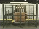 Orion OPK-FA Automated Rotary Tower Stretch Wrap System With Conveyor - Demonstration