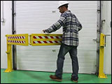 Folding Dock Gate - Single Rail