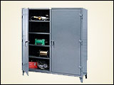 Double-Shift Heavy Duty Metal Cabinets