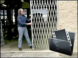 Folding Security Gates