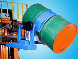 Forklift Mounted Lift & Pour Drum Carrier