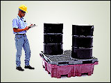 High Capacity Spill Containment Pallets